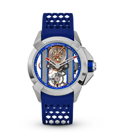 Fake Jacob & Co epic x EX120.10.AB.AB.BBRUA watch